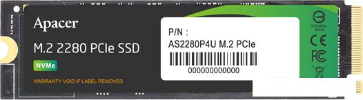 SSD Apacer AS2280P4U 256GB AP256GAS2280P4U