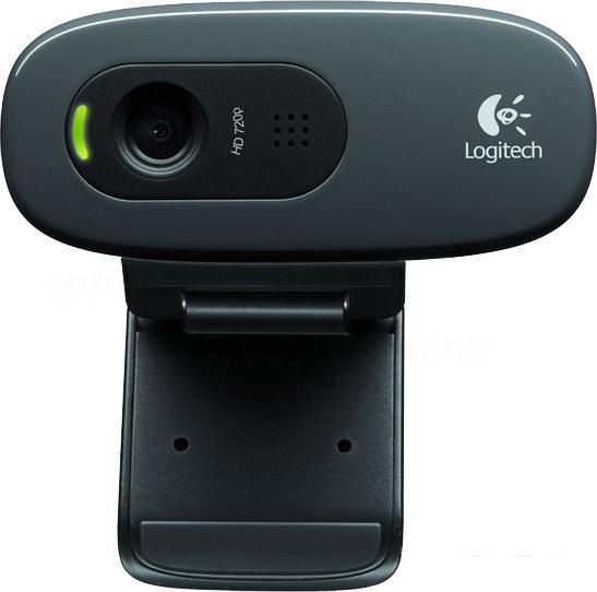 Веб-камера Logitech HD Webcam C270 Black (960-000635)
