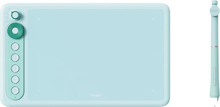 Графический планшет Parblo Intangbo X7 (голубой)