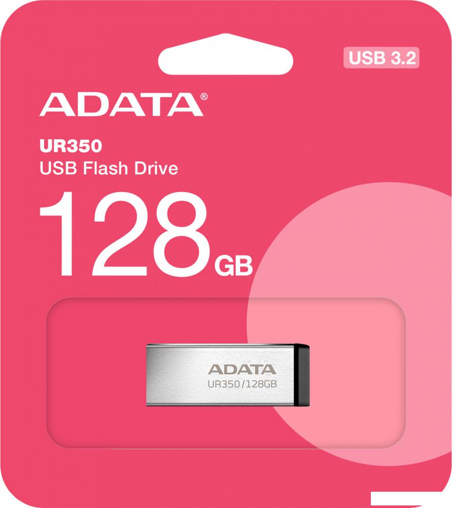 USB Flash ADATA UR350 128GB UR350-128G-RSR/BK