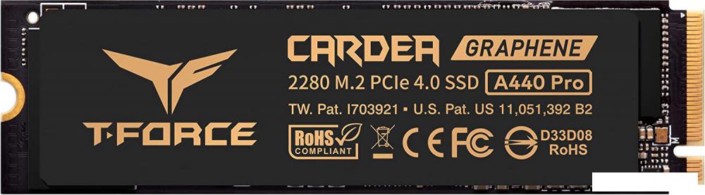 SSD Team T-Force Cardea A440 Pro Graphene 4TB TM8FPR004T0C129