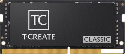 Оперативная память Team T-Create Classic SODIMM 16ГБ DDR4 3200 МГц TTCBD416G3200HC22-S01