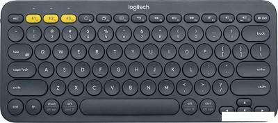 Клавиатура Logitech Multi-Device K380 Bluetooth (темно-серый)