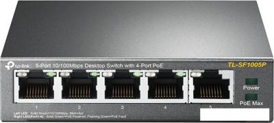 Неуправляемый коммутатор TP-Link TL-SF1005P