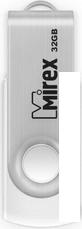 USB Flash Mirex SWIVEL WHITE 32GB (13600-FMUSWT32)