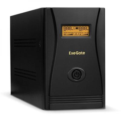 Источник бесперебойного питания ExeGate SpecialPro Smart LLB-2000.LCD.AVR.EURO.RJ.USB