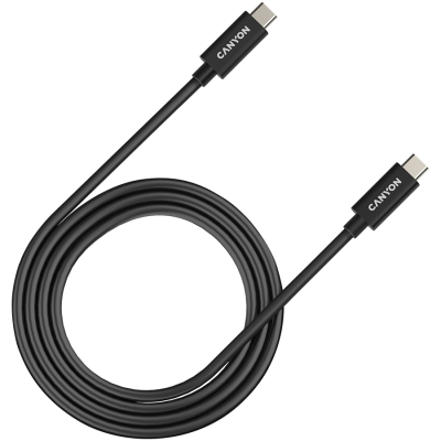 Кабель Canyon UC-44 CNS-USBC44B USB Type-C - USB Type-C (1 м, черный)