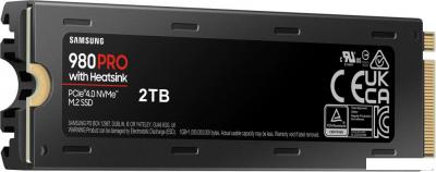 SSD Samsung 980 Pro с радиатором 2TB MZ-V8P2T0CW