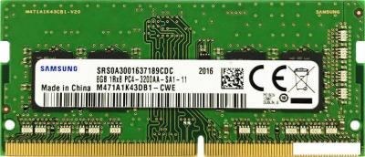 Оперативная память Samsung 8GB DDR4 SODIMM PC4-25600 M471A1K43EB1-CWE