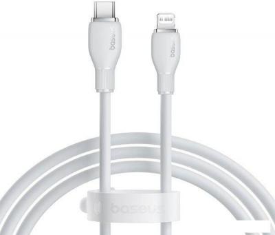 Кабель Baseus Pudding Series Fast Charging USB Type-C - Lightning (1.2 м, белый)