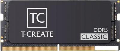 Оперативная память Team T-Create Classic SODIMM 32ГБ DDR5 5600 МГц CTCCD532G5600HC46A-S01