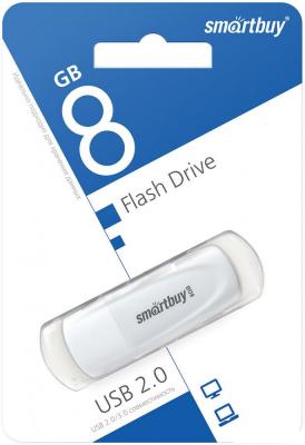 USB Flash SmartBuy Scout 8GB (белый)