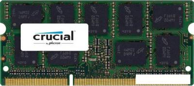 Оперативная память Crucial 4GB DDR3 SODIMM PC3-12800 [CT51272BF160B]