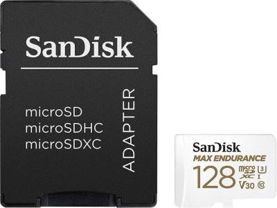 Карта памяти SanDisk microSDXC SDSQQVR-128G-GN6IA 128GB (с адаптером)