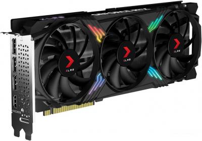 Видеокарта PNY GeForce RTX 4070 XLR8 Gaming Verto Epic-X RGB Overclocked Triple Fan DLSS 3 VCG407012TFXXPB1