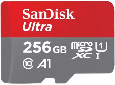 Карта памяти SanDisk Ultra microSDXC SDSQUAC-256G-GN6MA 256GB (с адаптером)