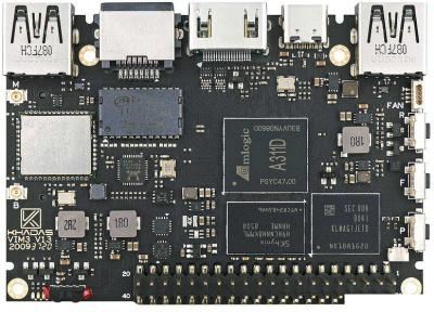 Одноплатный компьютер Khadas VIM3 Basic KVIM3-B-002