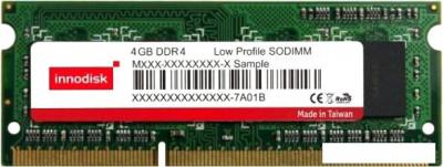 Оперативная память Innodisk 4ГБ DDR4 SODIMM 2400 МГц M4SS-4GSS3C0J-E