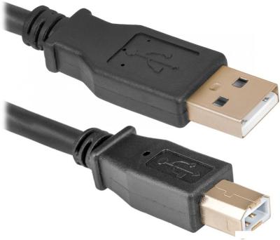 Кабель Defender USB 2.0 A - B [87431]