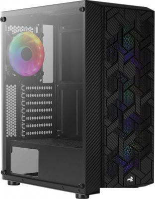 Корпус AeroCool Hive FRGB Hive-G-BK-v2