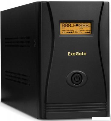 Источник бесперебойного питания ExeGate SpecialPro Smart LLB-3000.LCD.AVR.EURO.RJ.USB