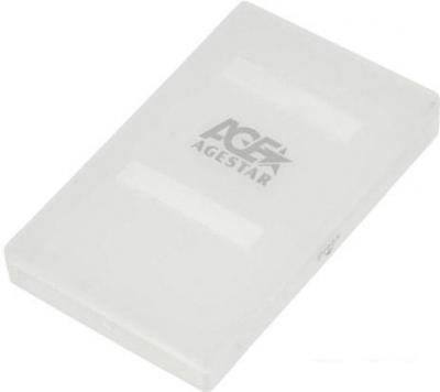 Бокс для накопителей 2.5" AgeStar SUBCP1 White