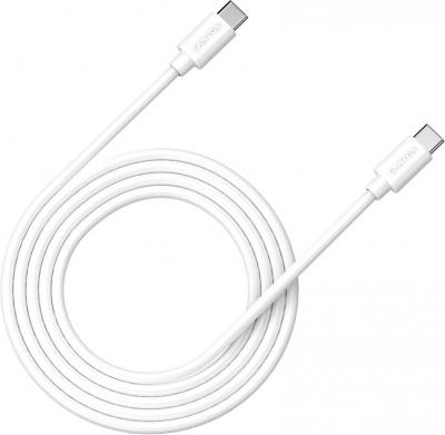 Кабель Canyon C-12 CNS-USBC12W USB Type-C - USB Type-C (2 м, белый)