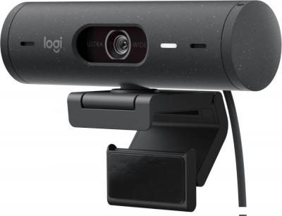 Веб-камера Logitech Brio 500 (графит)