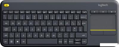 Клавиатура Logitech K400 Plus (черный)