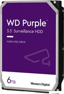 Жесткий диск WD Purple Surveillance 6TB WD62PURX