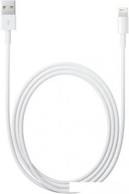 Кабель Apple USB 2.0 Type-A - Lightning (1 м, белый)