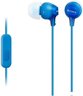 Наушники Sony MDR-EX14AP (синий)