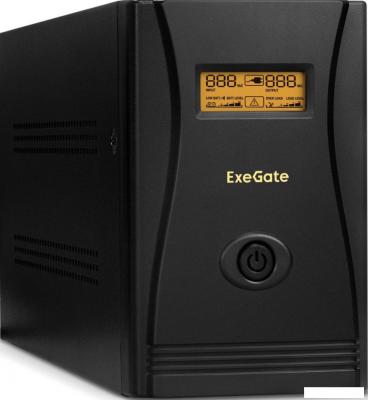 Источник бесперебойного питания ExeGate SpecialPro Smart LLB-2000.LCD.AVR.C13.RJ.USB