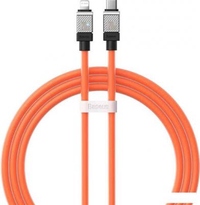 Кабель Baseus CoolPlay Series Fast Charging Cable 20W USB Type-C - Lightning (1 м, оранжевый)