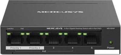 Неуправляемый коммутатор Mercusys MS105GP