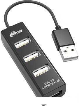 USB-хаб  Ritmix CR-2402