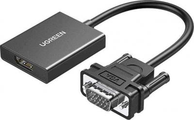 Адаптер Ugreen CM513 50945 HDMI/3.5 мм - VGA