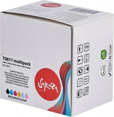 Картридж Sakura Printing SIC13T11174A10 (аналог Epson T0817)