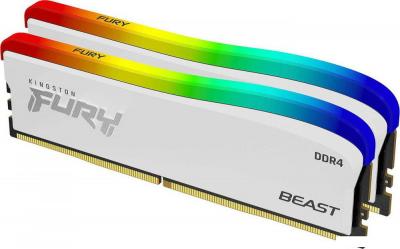 Оперативная память Kingston FURY Beast RGB SE 2x8ГБ DDR4 3200 МГц KF432C16BWAK2/16