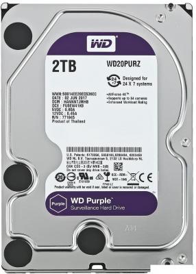 Жесткий диск WD Purple 2TB [WD20PURZ]