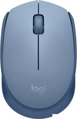 Мышь Logitech M172 (синий)