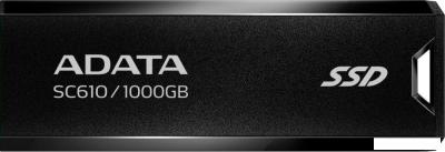 Внешний накопитель ADATA SC610 1TB SC610-1000G-CBK/RD