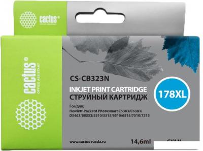 Картридж CACTUS CS-CB323N (аналог HP 178XL (CB323HE))