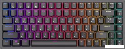 Клавиатура Royal Kludge RK84 RGB (черный, RK Red)