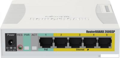 Настраиваемый коммутатор Mikrotik RouterBoard 260GSP