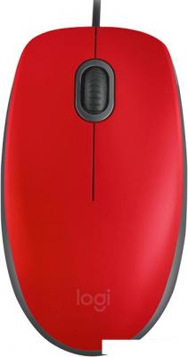 Мышь Logitech M110 Silent (красный)