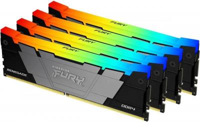 Оперативная память Kingston FURY Renegade RGB 4x8ГБ DDR4 3600 МГц KF436C16RB2AK4/32