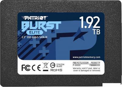 SSD Patriot Burst Elite 1.92TB PBE192TS25SSDR