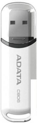 USB Flash ADATA C906 32 Гб White (AC906-32G-RWH)