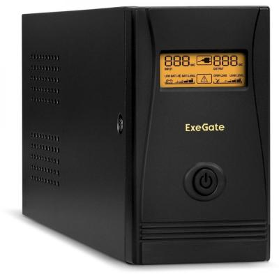 Источник бесперебойного питания ExeGate SpecialPro Smart LLB-800.LCD.AVR.C13.RJ.USB